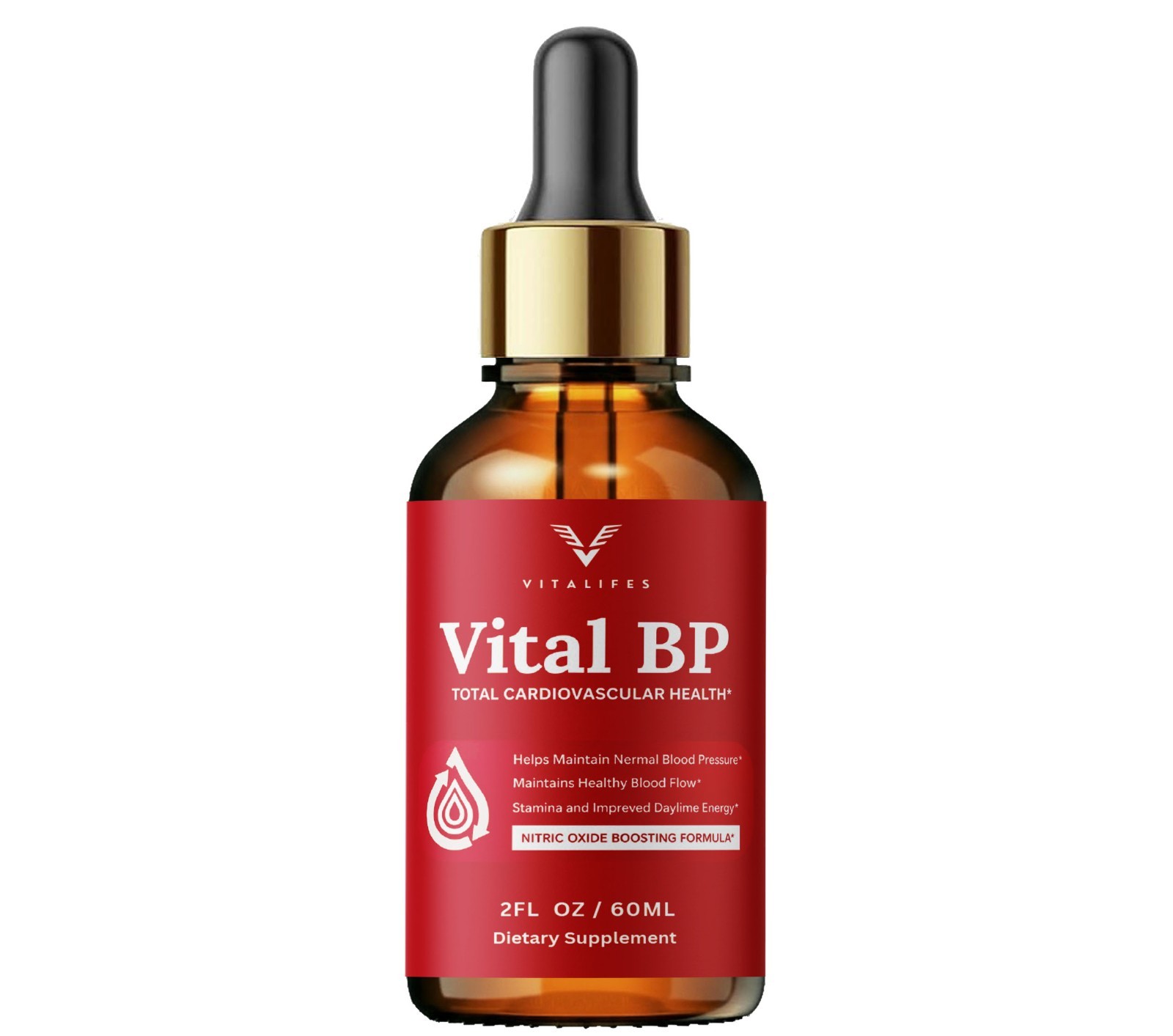 (3 Pack) Vital BP Herbal Drops Premium Liquid Supplement 60ml
