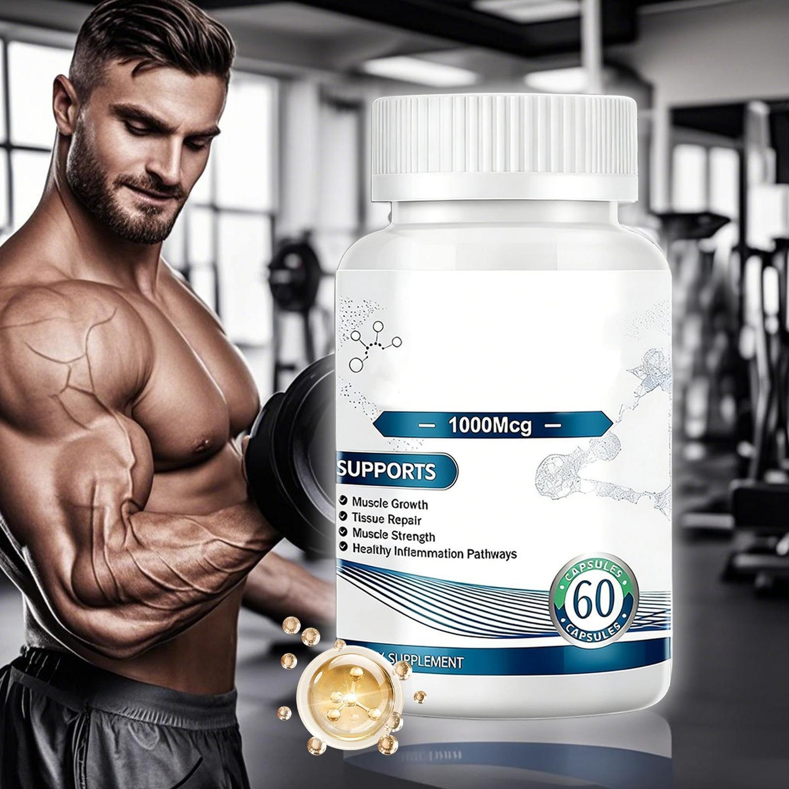 B-157 1000mcg 60 Capsules – Accelerate Muscle Tissue Repair