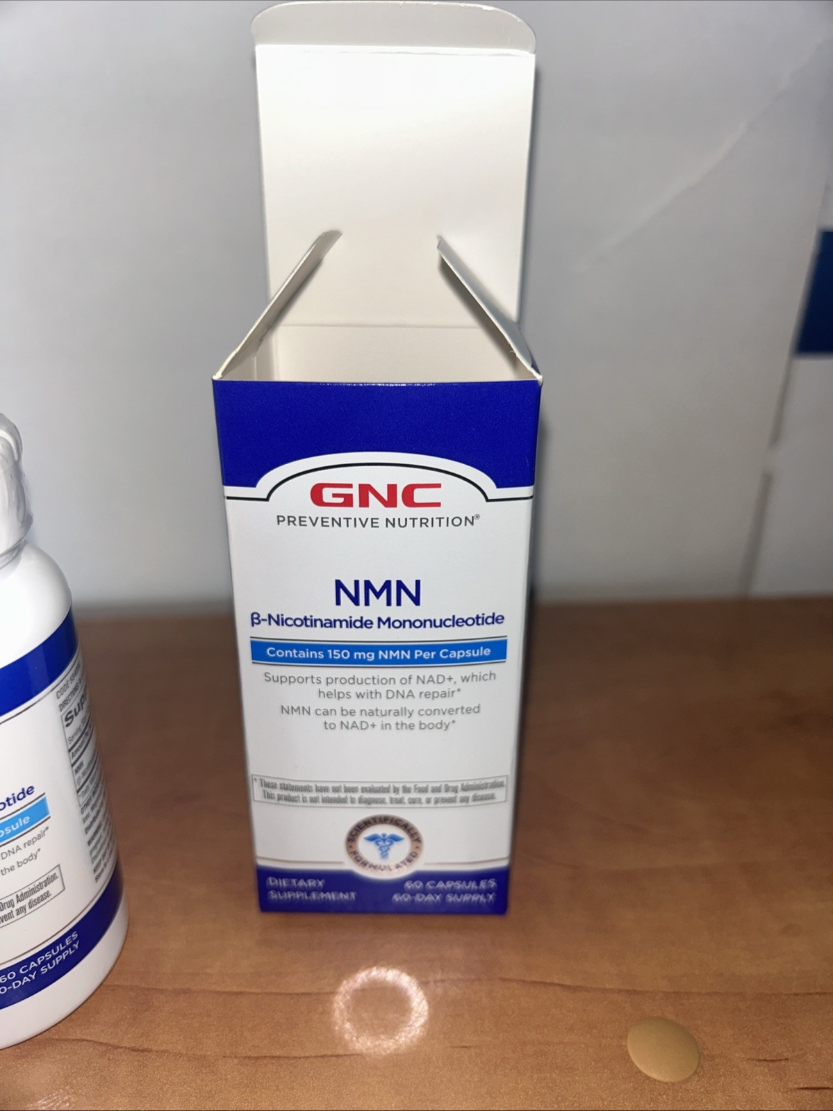 NMN B-Nicotinamode Mononucleotide GNC NMN SUPPLIMENT 150mg Capsules
