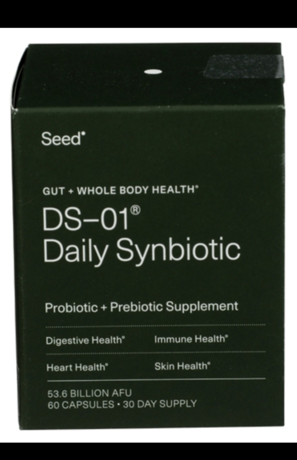 SEED – DS-01 – Daily Synbiotic + PROBIOTIC PREBIOTIC SUPPLEMENT 60 Caps