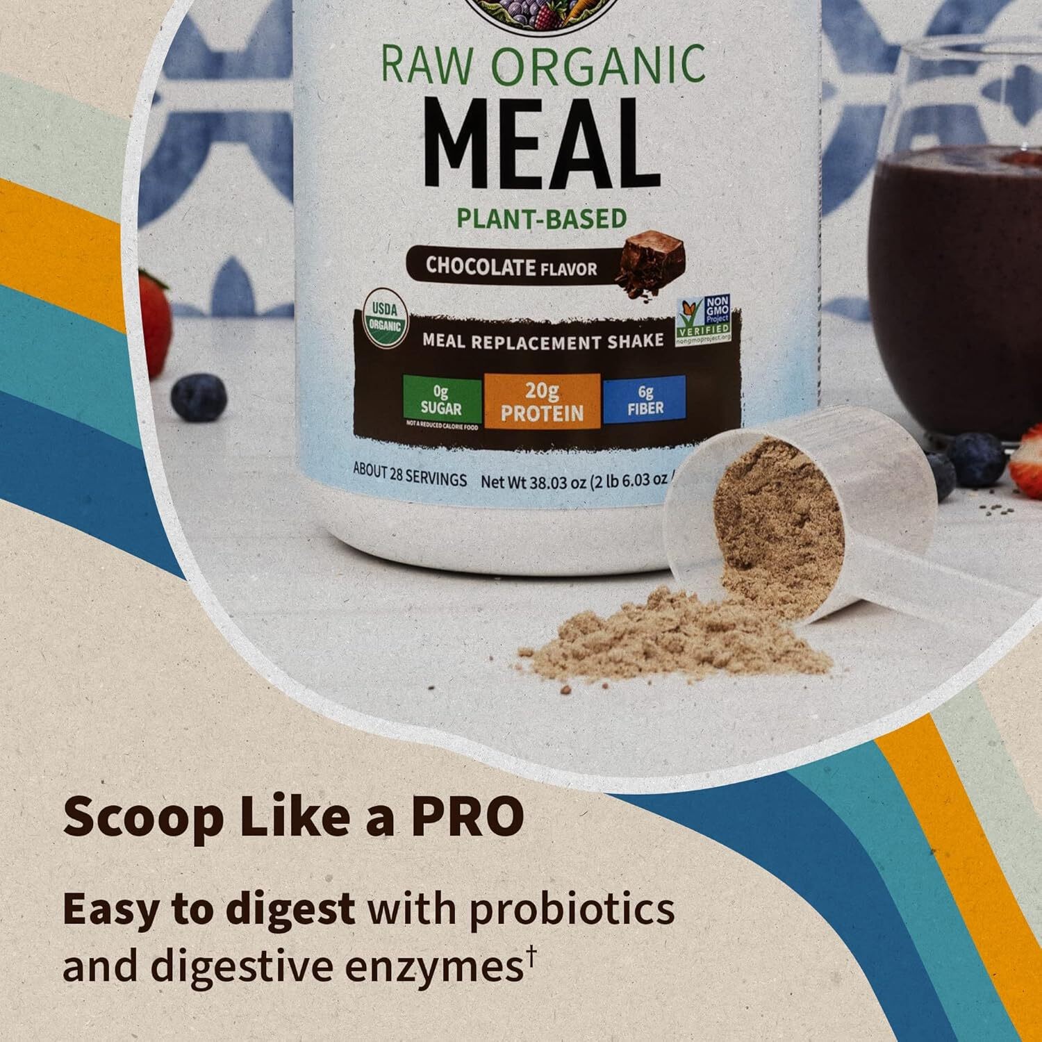 Garden Of Life Raw Organic Meal Chocolate 28 servings