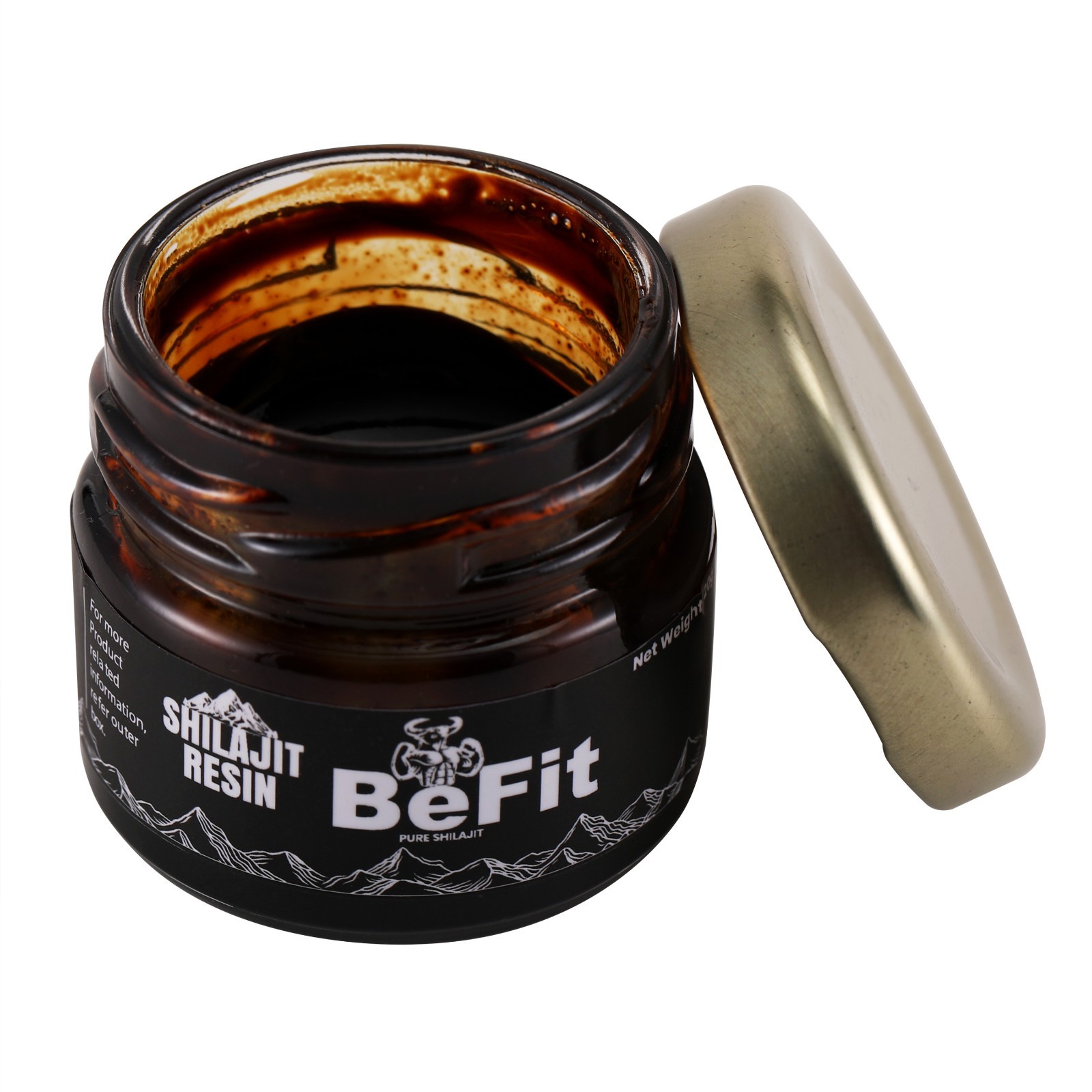 Befit Himalayan Shilajit Soft Resin 20g | Organic 100% Pure | Fulvic Acid