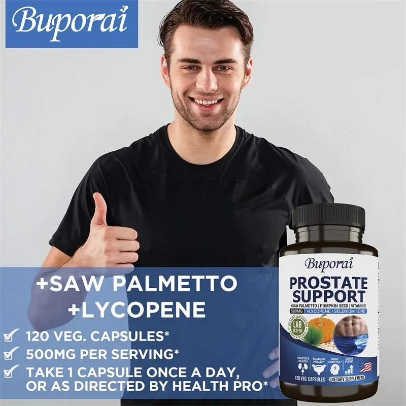 Prostate Support 240pcs, Regulate Hormonal, Prostate and Urinary Tract Health