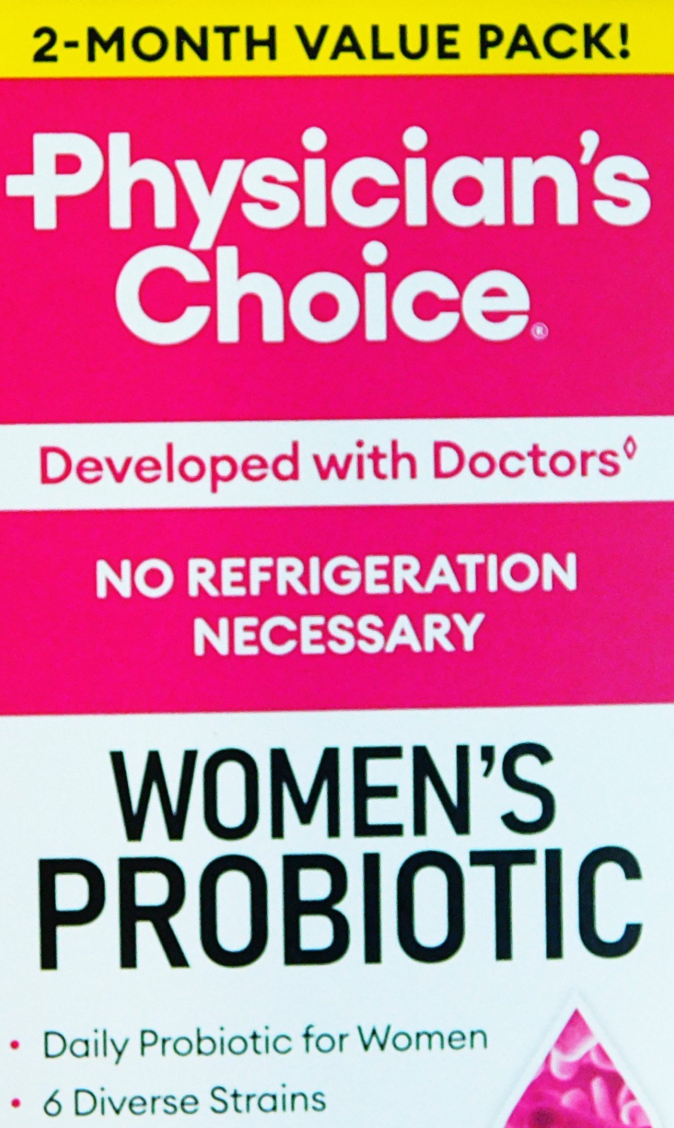 Physician’s Choice WOMEN’S Probiotic 60 Capsule count