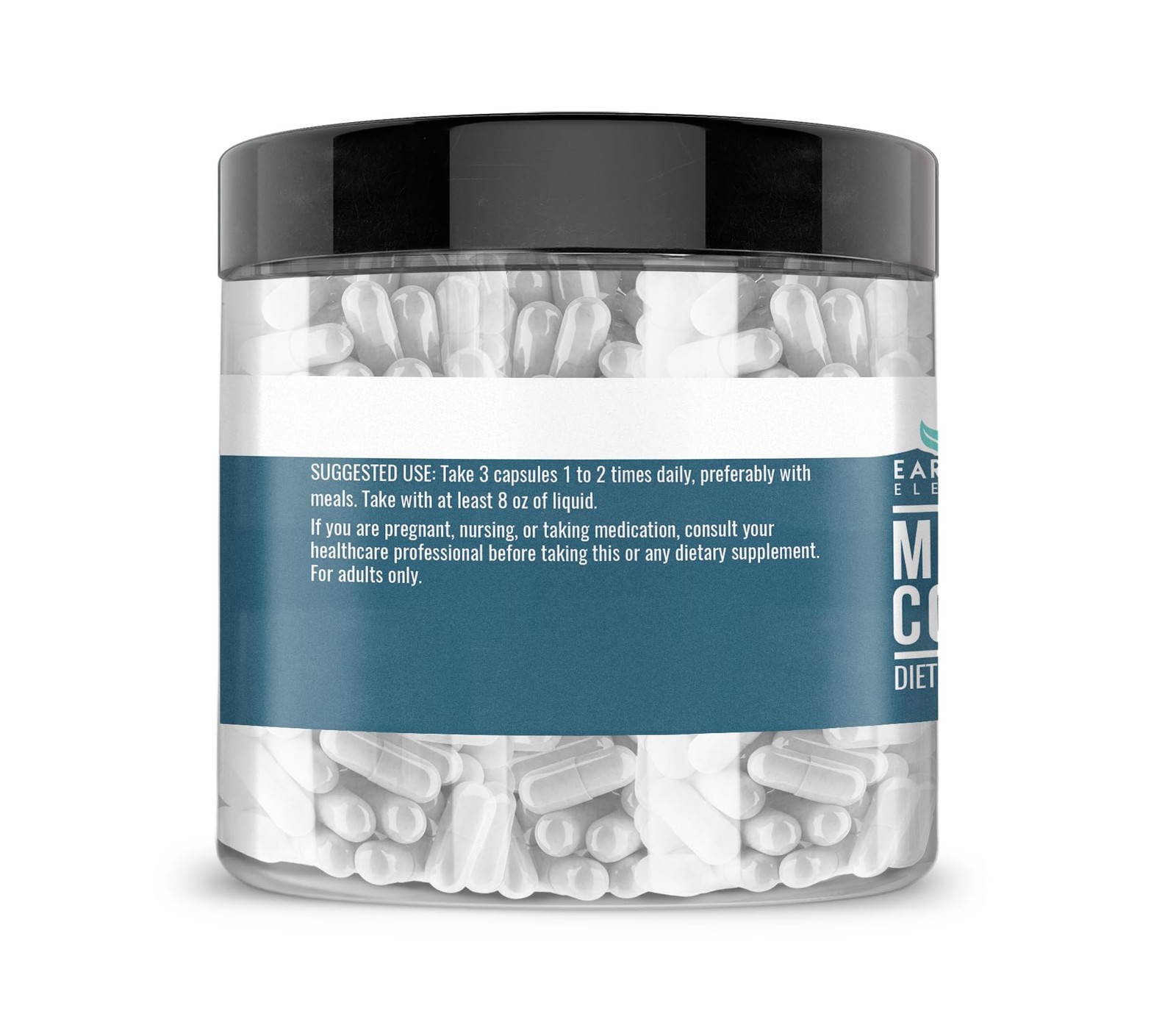 Earthborn Elements Collagen Peptides (200 Capsules) 1 Count (Pack of 200)
