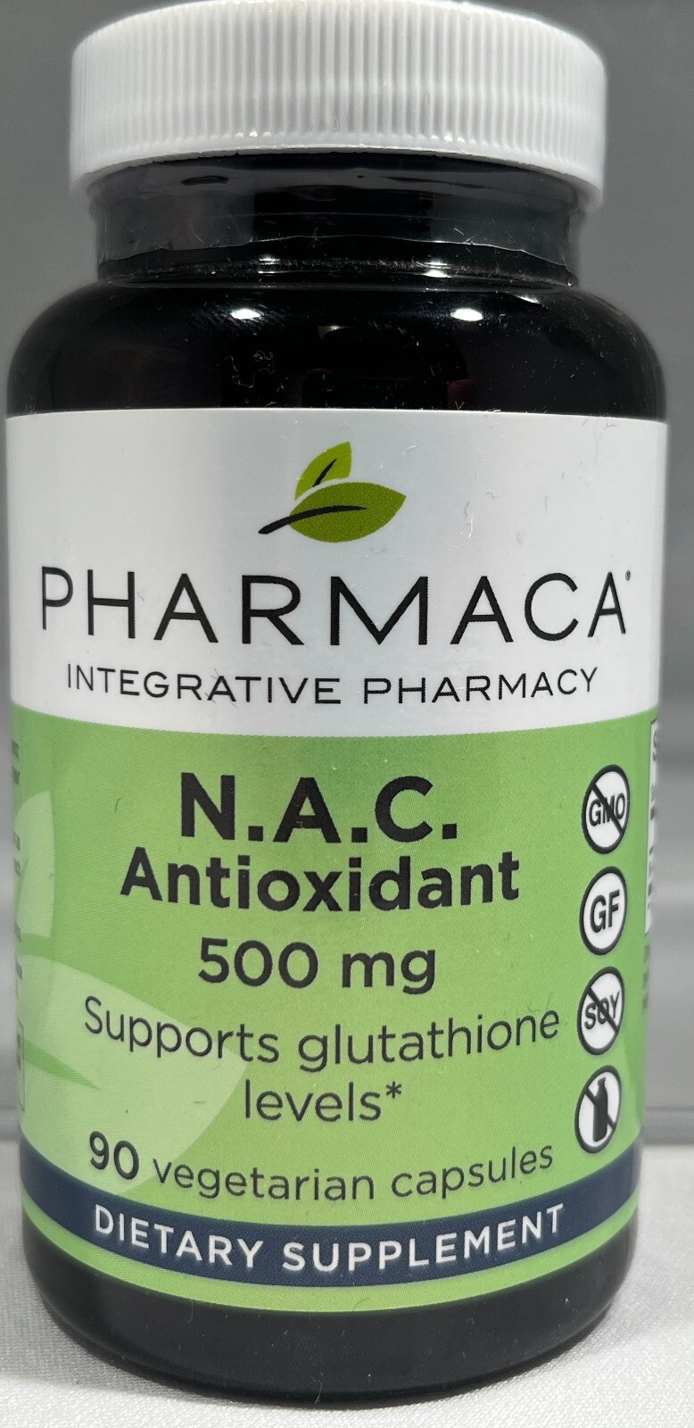 Pharmaca N.A.C Antioxidant 500mg, 90 Vegetarian Capsules – EXP: 12/26
