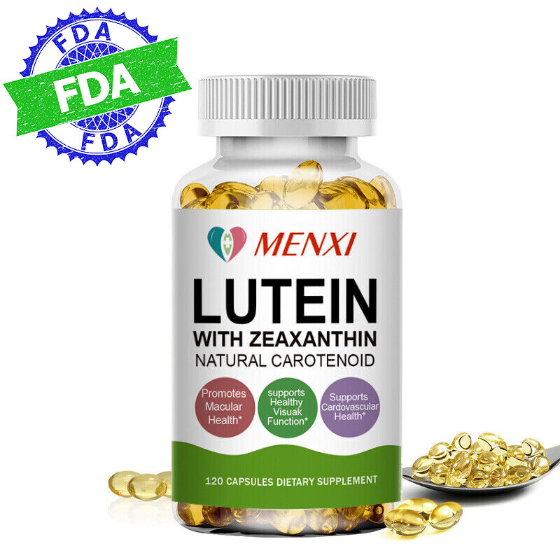 Eye Vitamins with Lutein and Zeaxanthin 20mg – Premium Eye Protection Formula 60