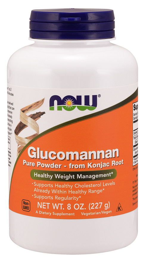NOW Foods, Glucomannan Pure Powder 8 oz (07/2025)