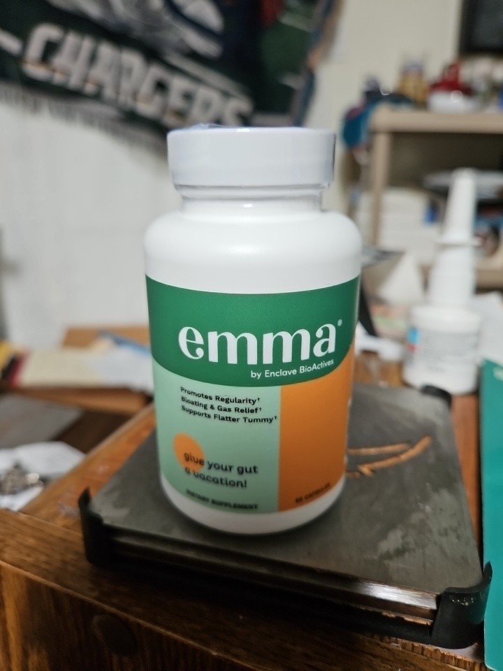 Emma gut dietary supplement; brand new; original packaging; 5 bottles
