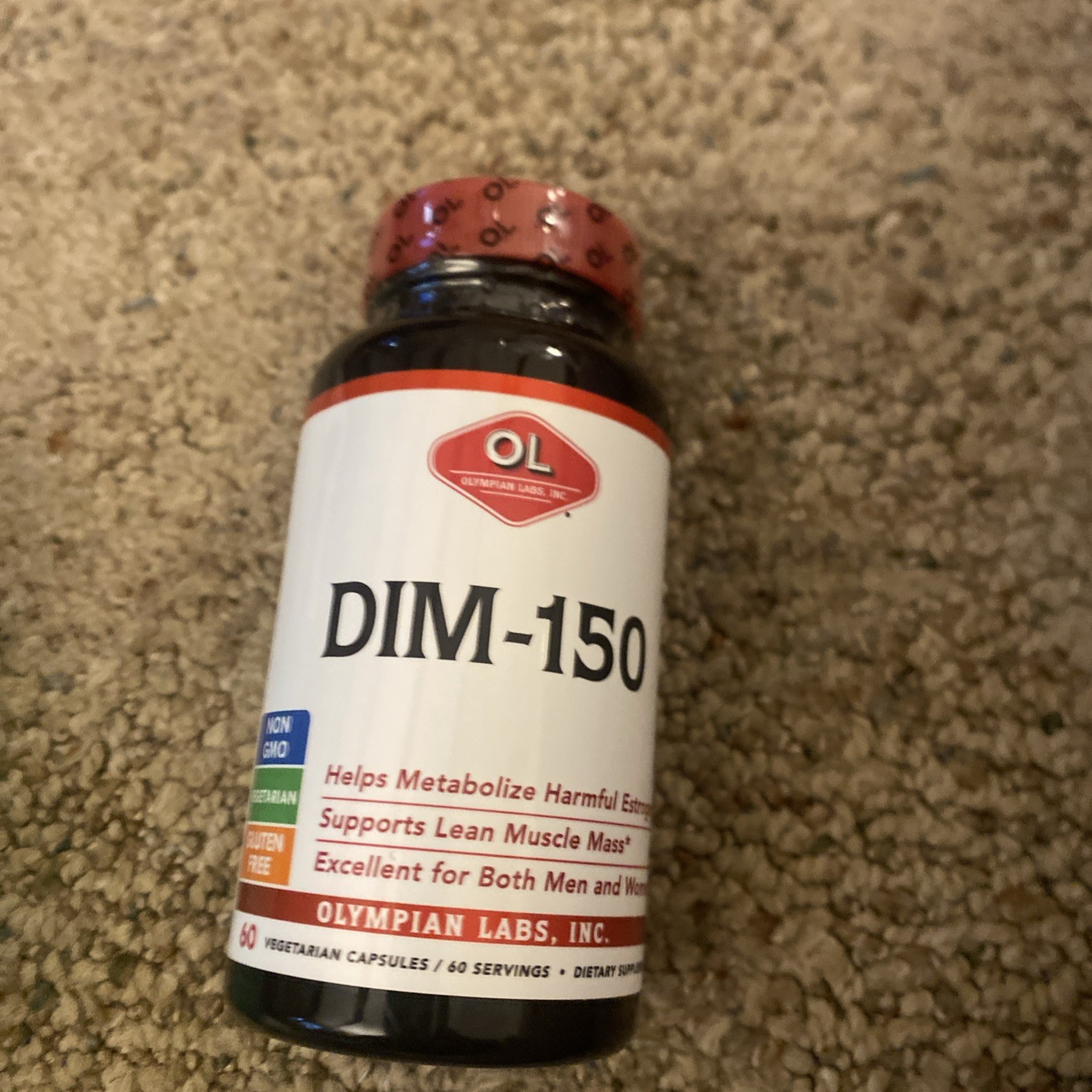 Olympian Labs Diindolylmethane DIM 150mg 60 Capsules Hormone Support Supplement