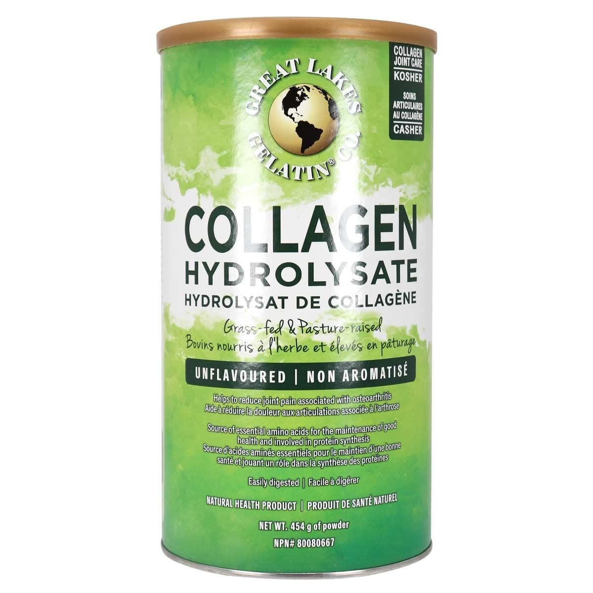 Collagen Peptides Powder for Skin, Hair, Nails & Joints – Non-GMO, Keto, 16 oz
