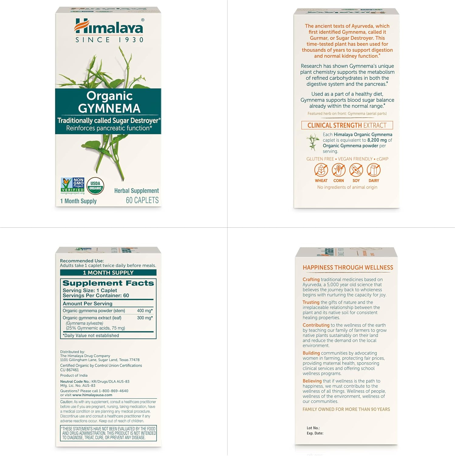 USDA Organic Gymnema Sylvestre Extract 700Mg,Gymnema Sylvestre Supplements,Herba