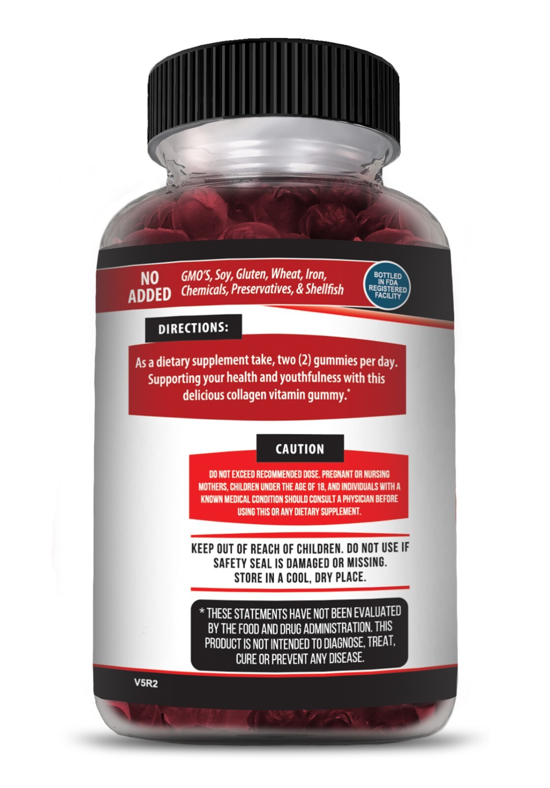 Collagen Vitamin Gummies for Hair Skin & Nails, #1 Premium Collagen Supplement