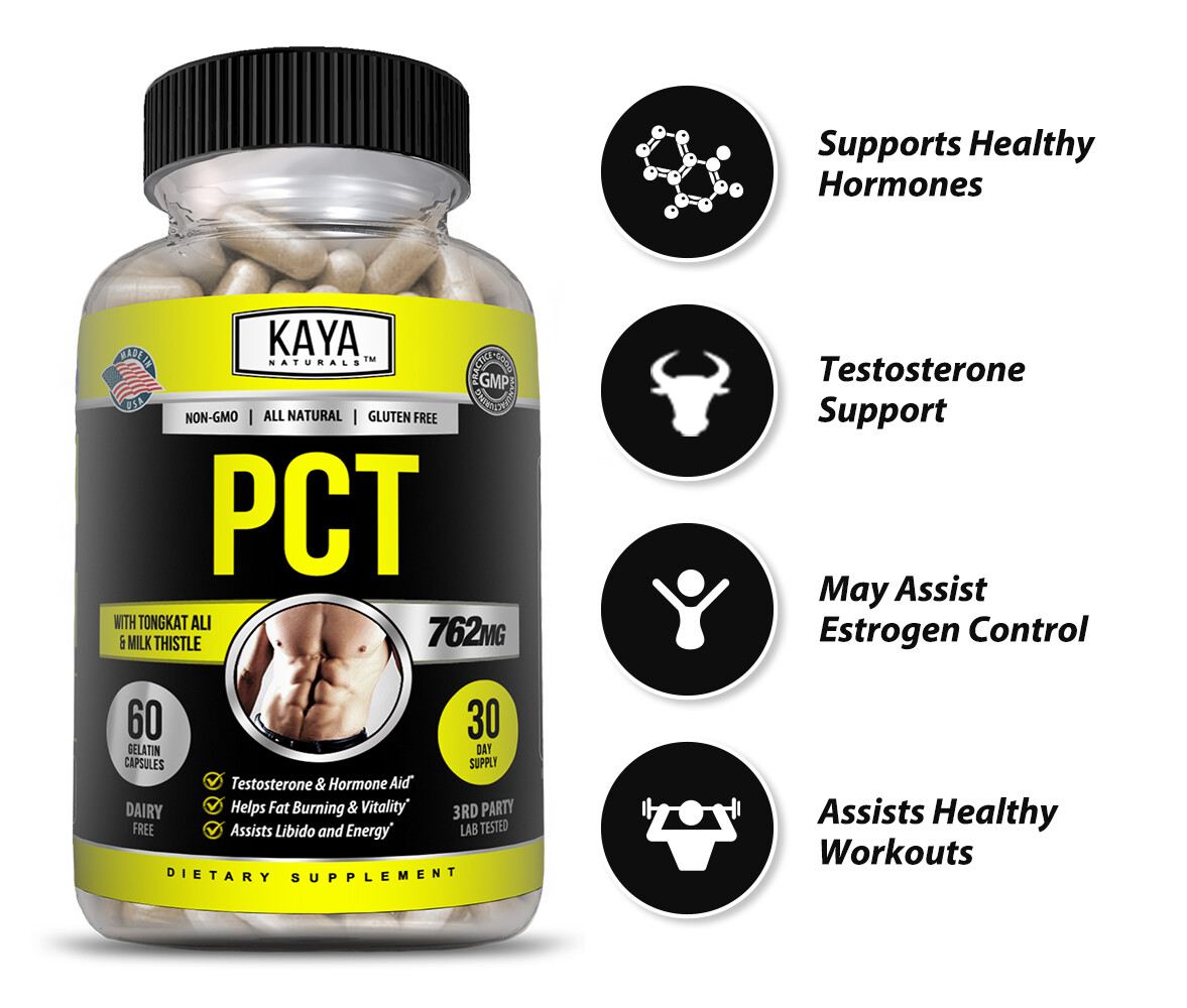 PCT Post Cycle Therapy Estrogen Blocker, Maintain Muscle Restore Natural Balance