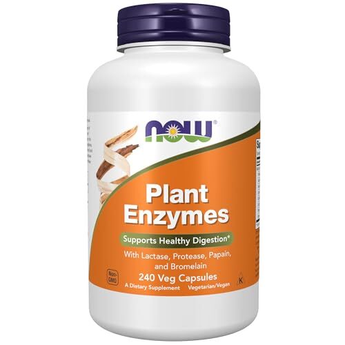 NOW FOODS Plant Enzymes – 240 Veg Capsules