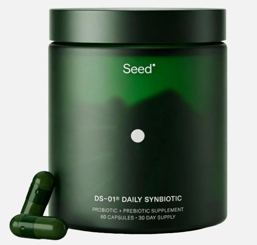 For Women & Men Seed DS-01 Daily Synbiotic Prebiotic and Probiotic 60 Count