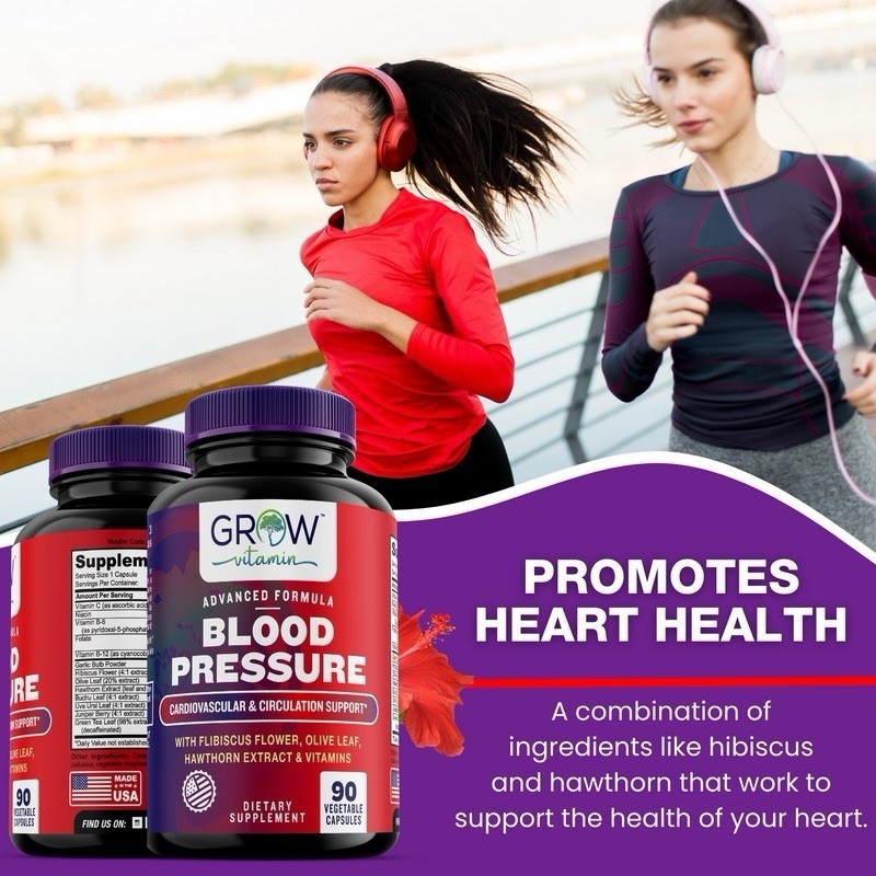 Blood Pressure and Cholesterol Lowering Support Supplement.All Natural