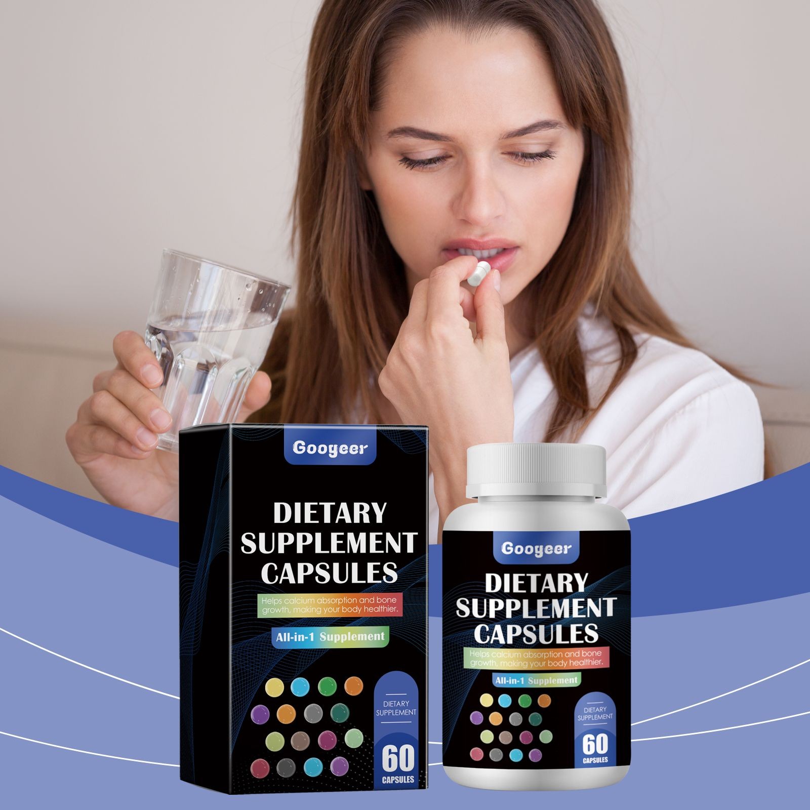 Googeer Dietary Supplement Capsules