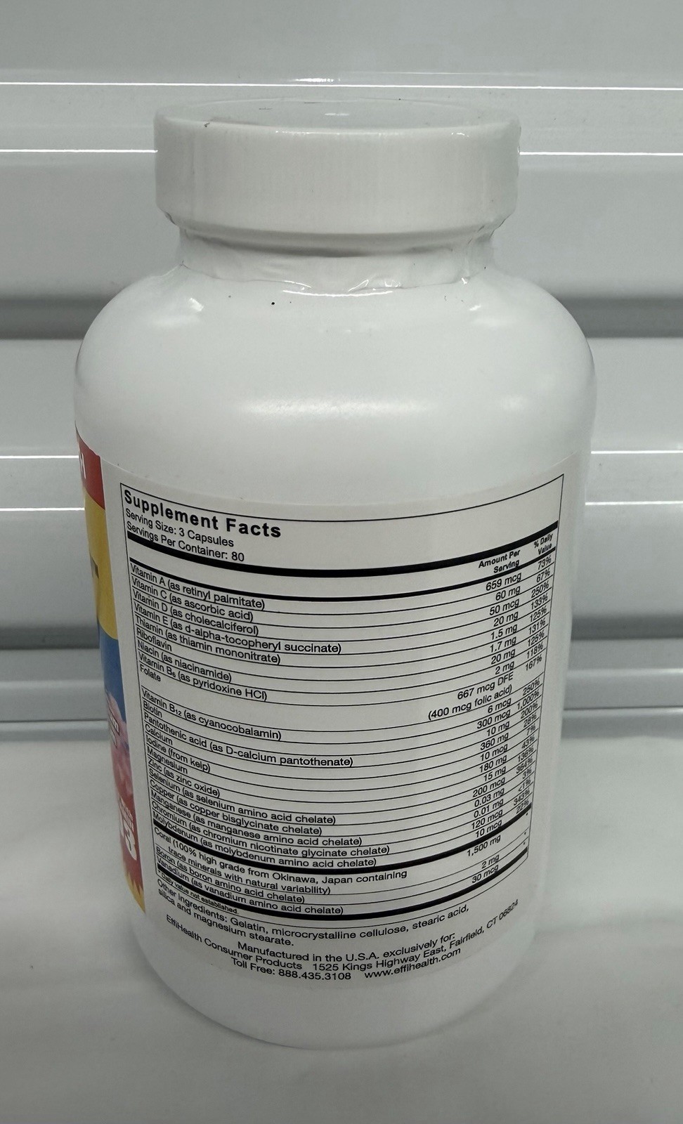 Barefoot Coral Calcium Complete Maximum Strength 240 Capsules Exp 01/2028 Sealed