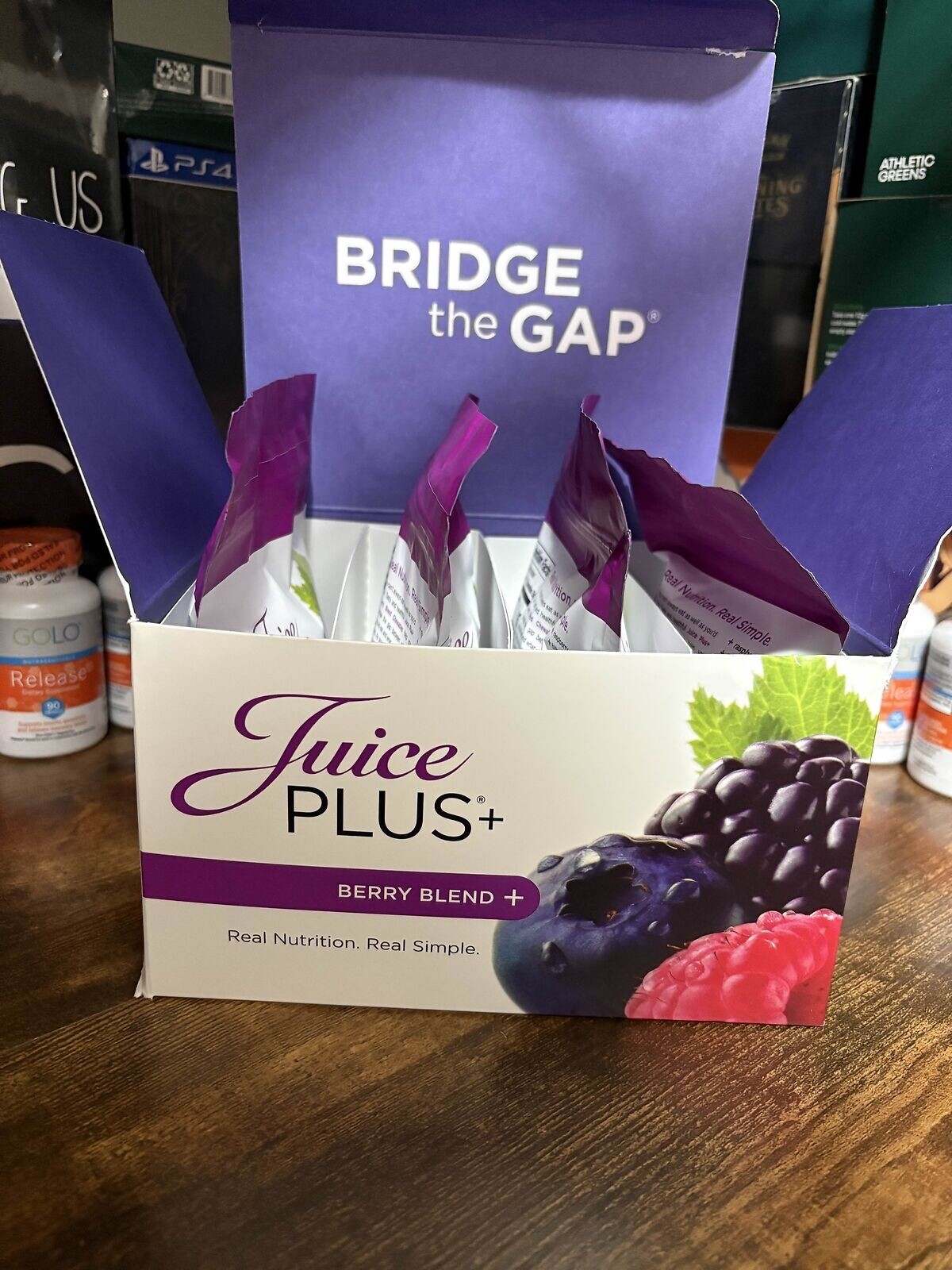 JUICE PLUS+ BERRY BLEND Chewables 4 BAGS !! BRAND NEW 9/2025 480 CAPSULES