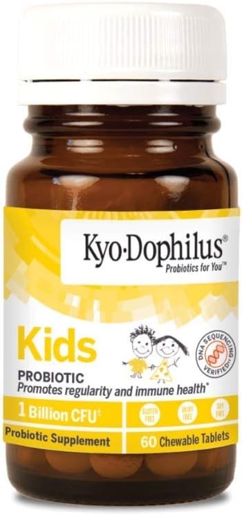 Kyolic Kyo-Dophilus Kids Probiotic 60 Chewable EXP 06/24