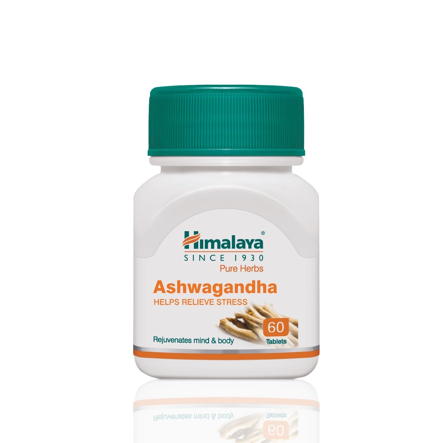 Himalaya Organic Ashwagandha 60 Tablets | KSM-66 Stress Relief Sleep Adaptogen