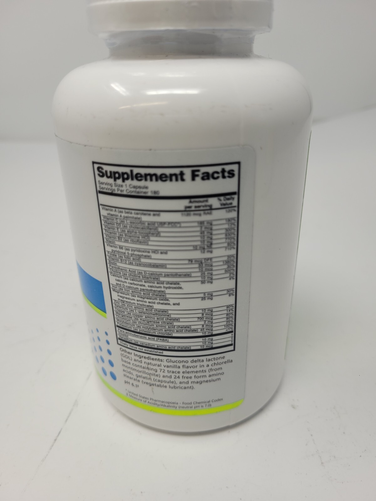NutriBiotic Essentials Multi Vitamins & Minerals 180 Capsules Exp 07/2025 – New