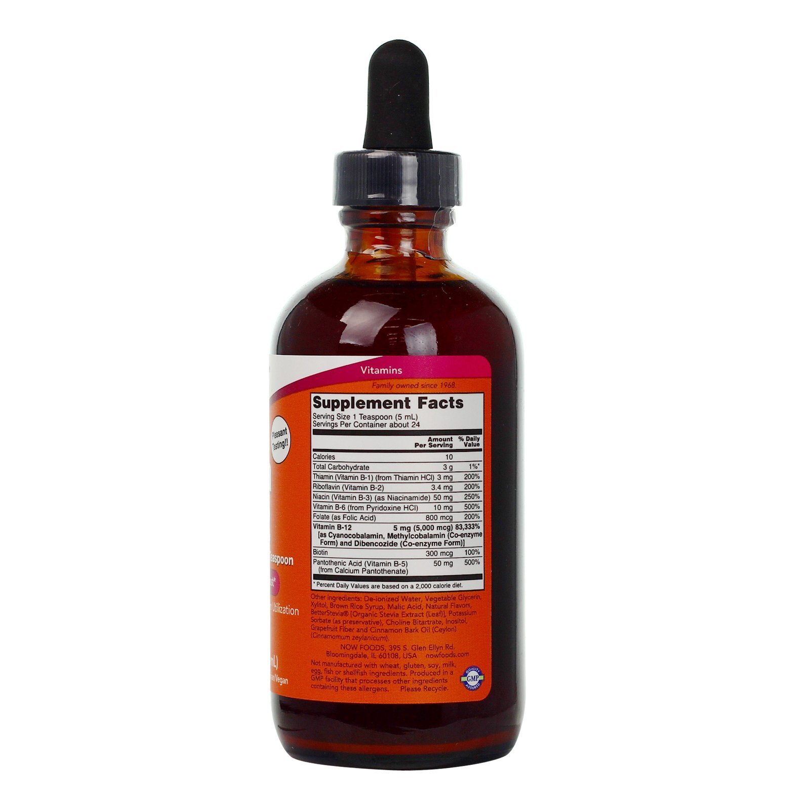 NOW FOODS Ultra B-12 Liquid – 4 oz.