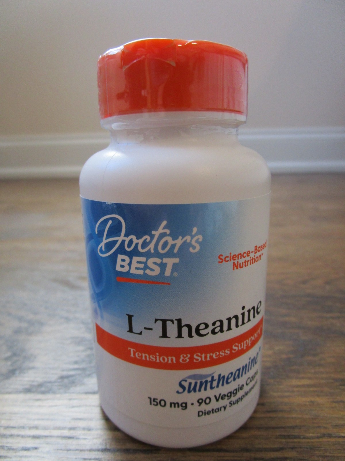 Doctor’s Best L-Theanine with Suntheanine, Stress Sleep 150mg 90 Veggie Caps