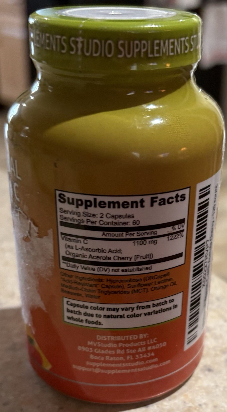 Liposomal Vitamin Liquid Gel, 120 Caps