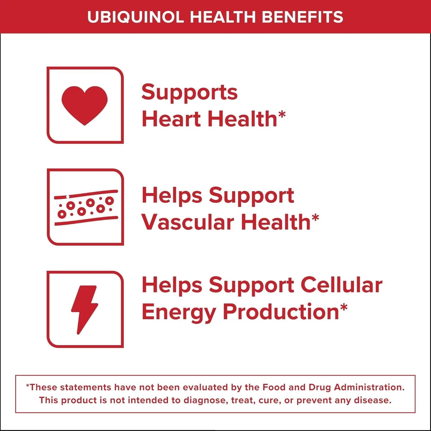 Qunol Mega Ubiquinol CoQ10 100mg Superior Absorption Heart Health 100ct