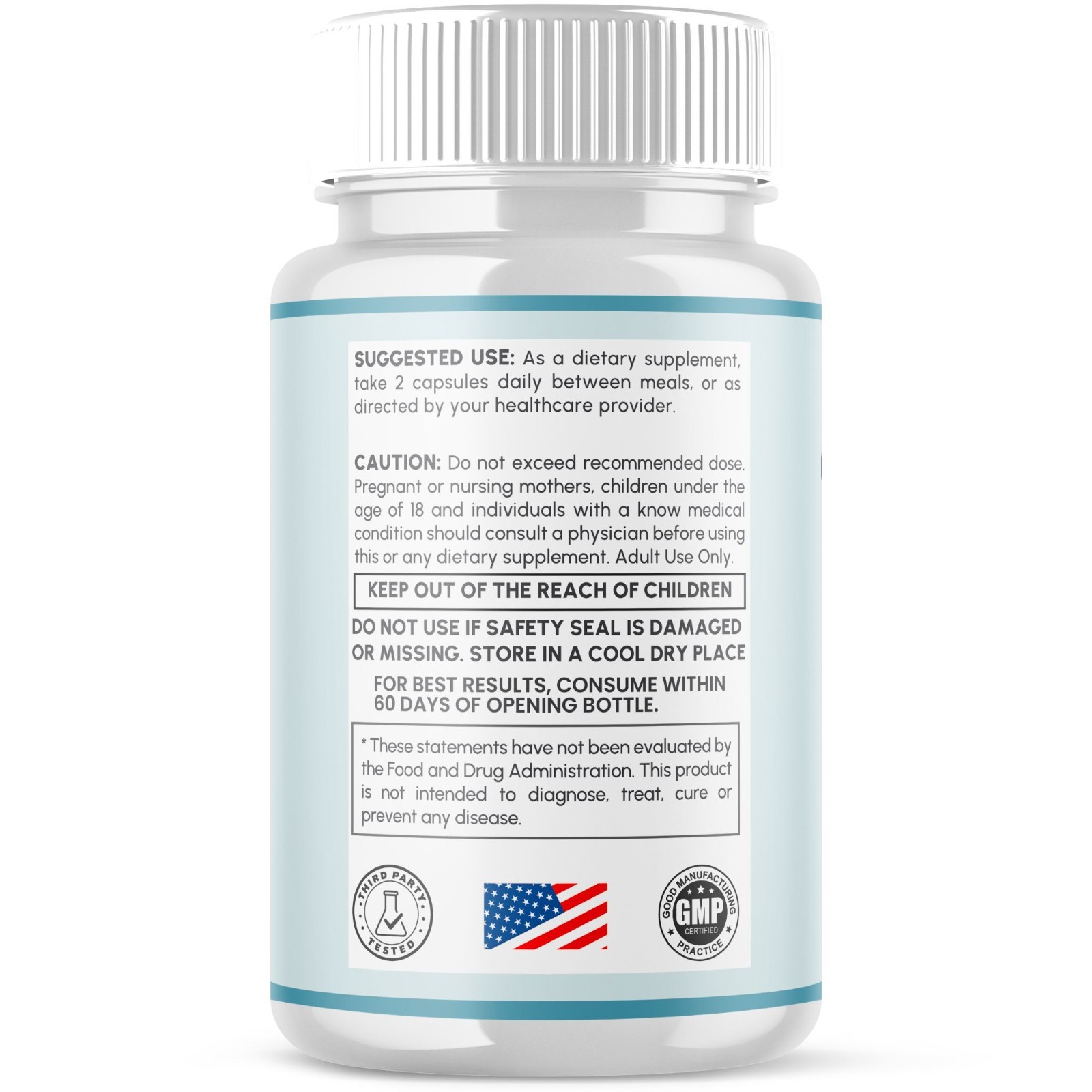 (5 Pack) Glucovex Advanced Blood Support Max Supplement Gluco Vex 300 Capsules