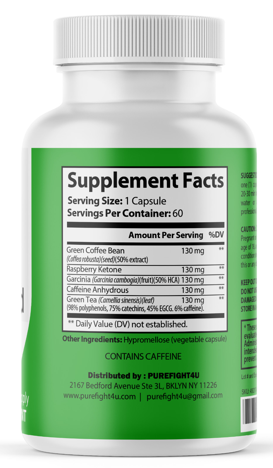 Barislend Capsules, Weight Management Support Supplement – 2 Bottles