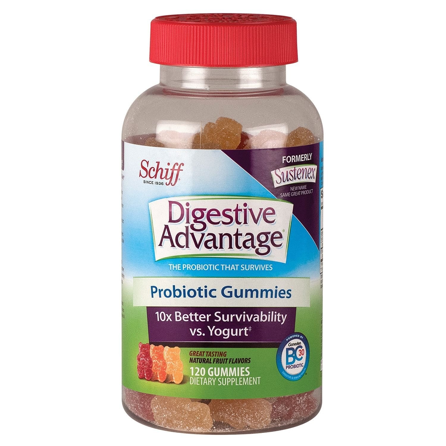 Digestive Advantage Daily Probiotics, 120 Gummies, EXP 2027