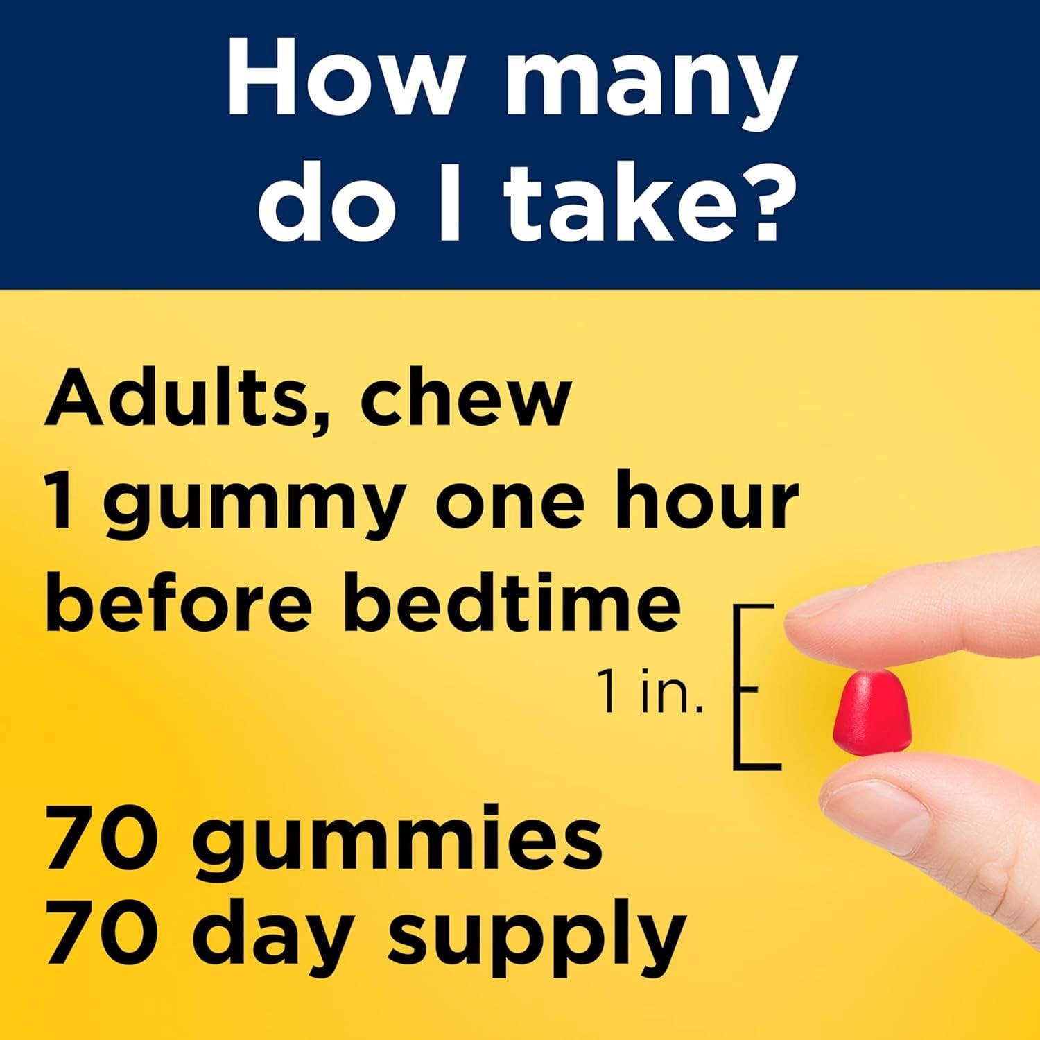 Dreamy Strawberry Melatonin Gummies 5mg – Extra Strength Sleep Support, 70 Count