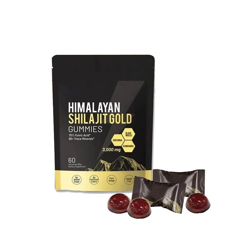3Bag Shilajit 60 Gummies, Shilajit Micronutrient Supplement, Himalayan Premium