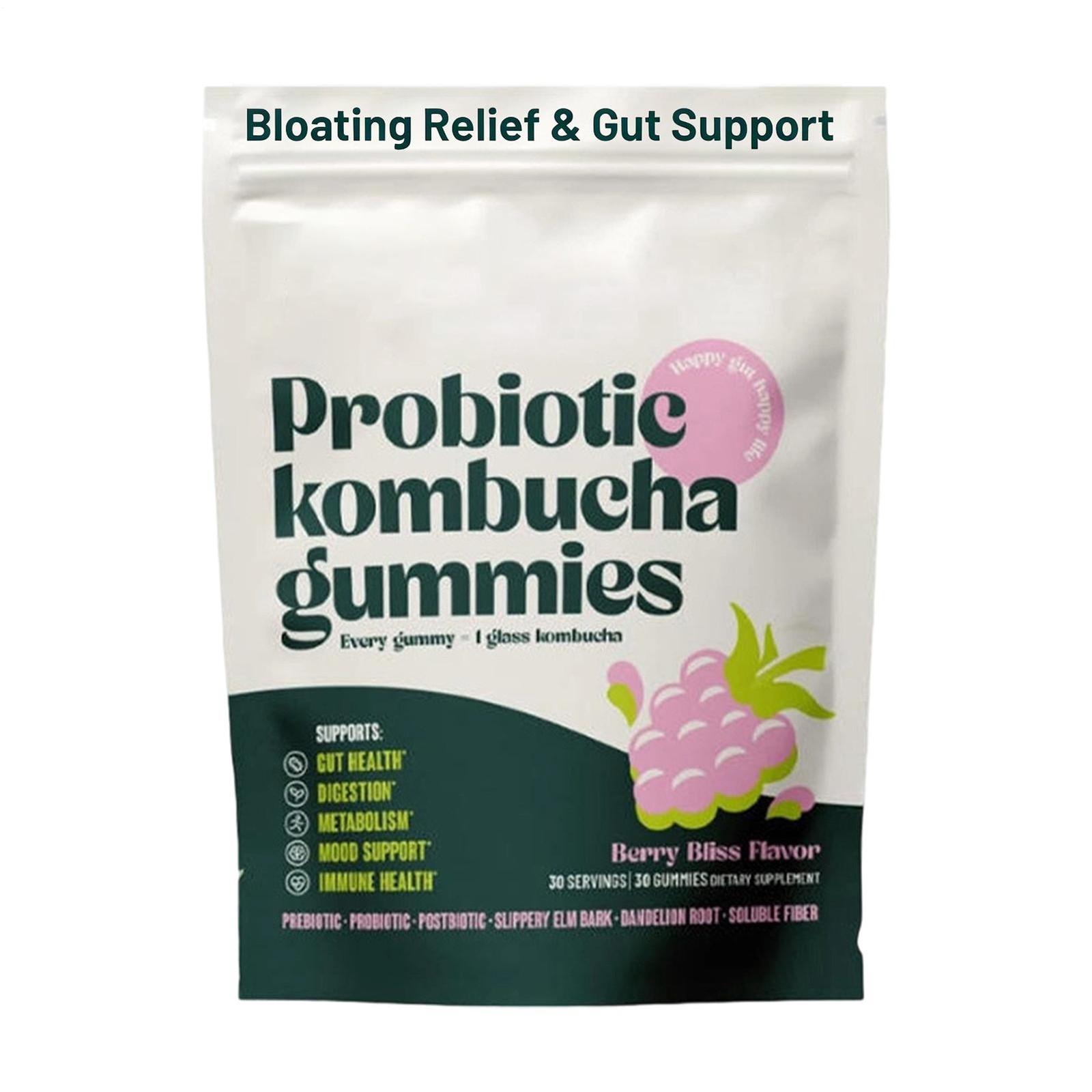 Probiotic Kombucha Gummy – Prebiotics, Gut Health – Probiotics For Women And Man