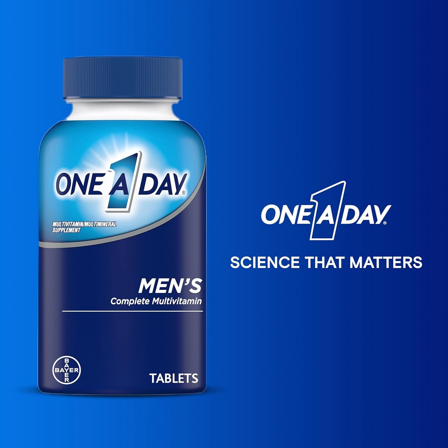 Daily Men’s Multivitamin with B-Complex – 200 Count Immune Boosting Formula