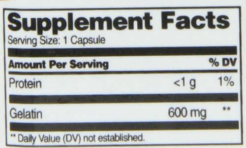21st Century Gelatin 600mg Capsules 100ct – Expiration Date 11-2024