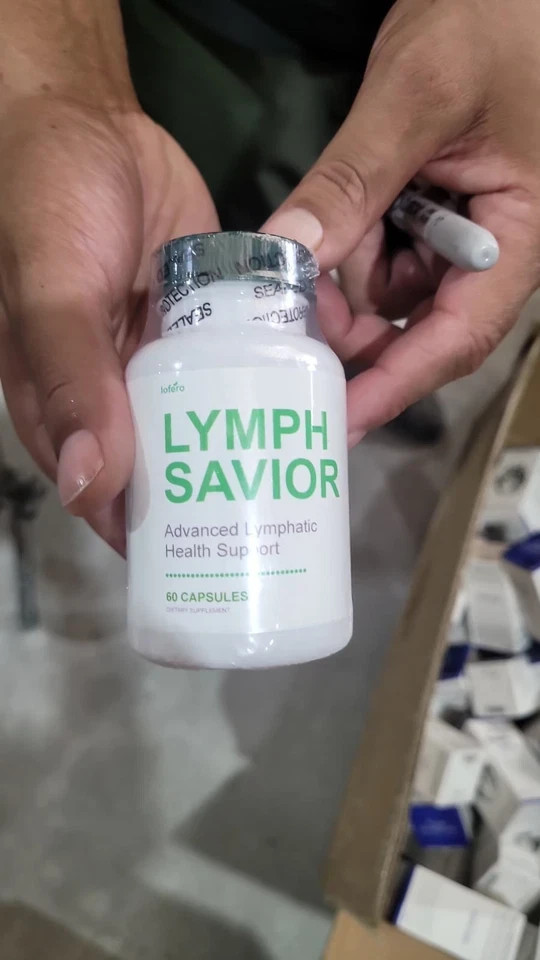 Lymph Savior Advanced Lymphatic Health Support Dietary Supplement 60 Capsule 5pc