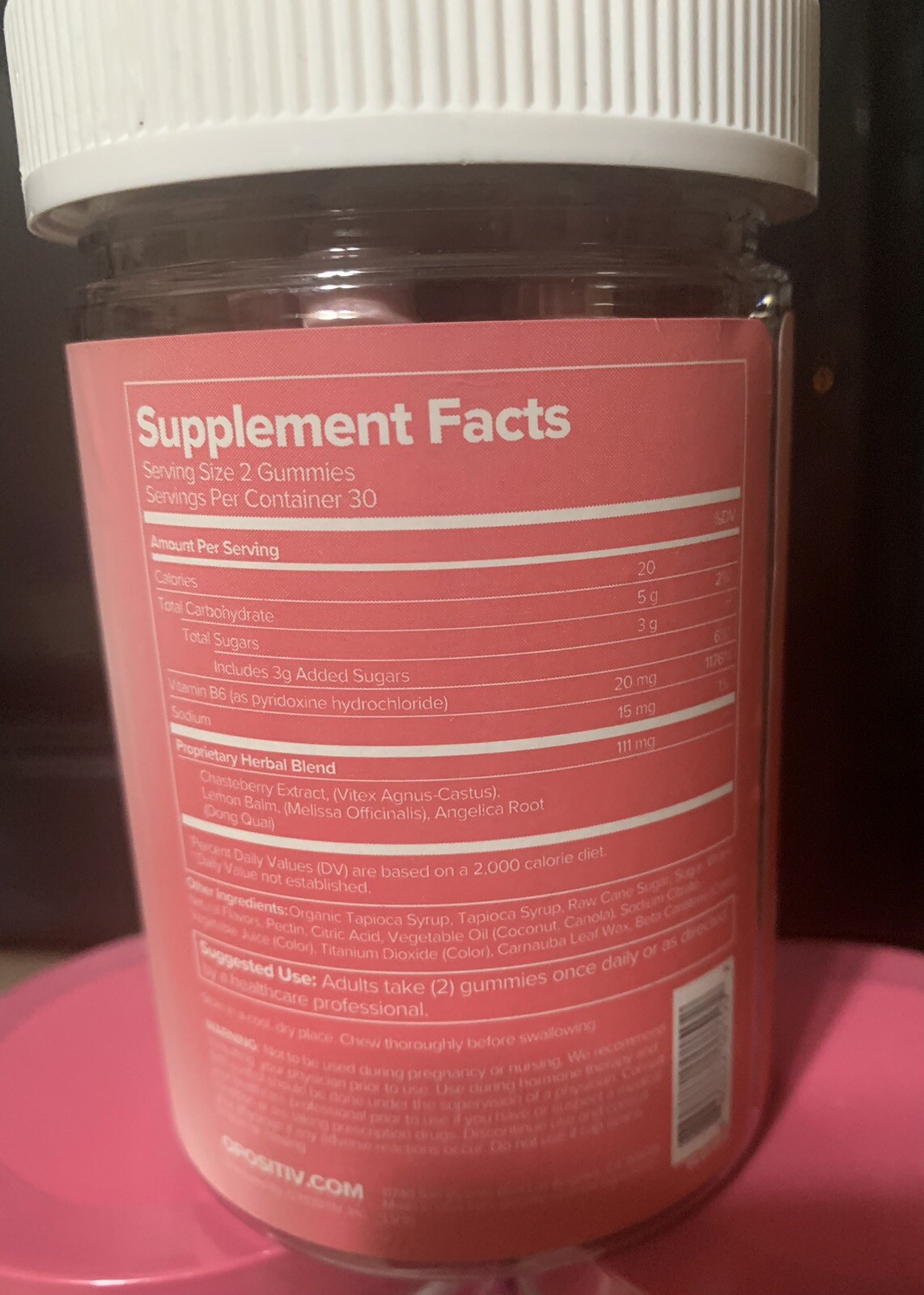 O Positiv FLO PMS Gummy Vitamins 60 Vegan Gummies – New & Sealed! Exp 06/2025