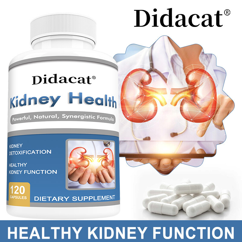 Kidney Health Capsules Cleanse Support Detox Natural Supplement High Quality
