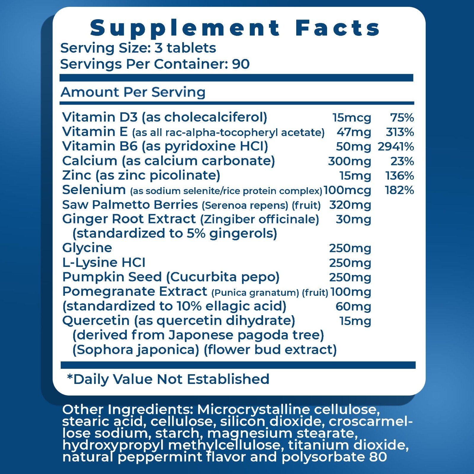 Advanced Prostate Health Supplements for Men – Saw Palmetto, Zinc, Pumpkin Seed