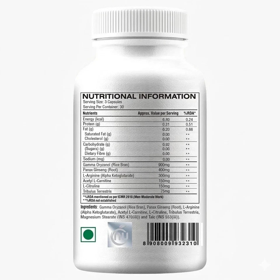 CrazyBulk MUSCLE & STRENGTH Supplement 90 Capsules, Free & Fast Ship – Pack of 1