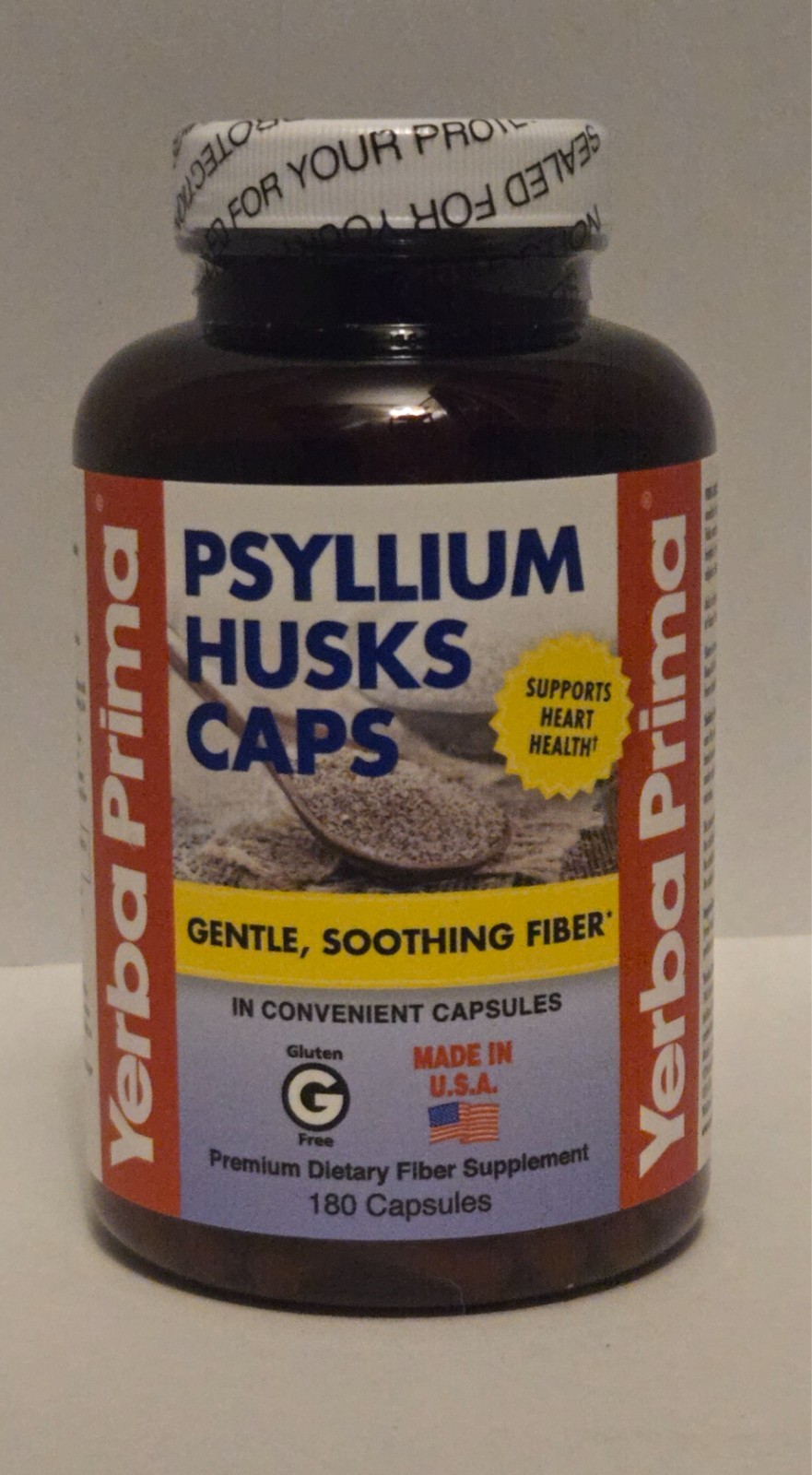 yerba prima psyllium husks caps