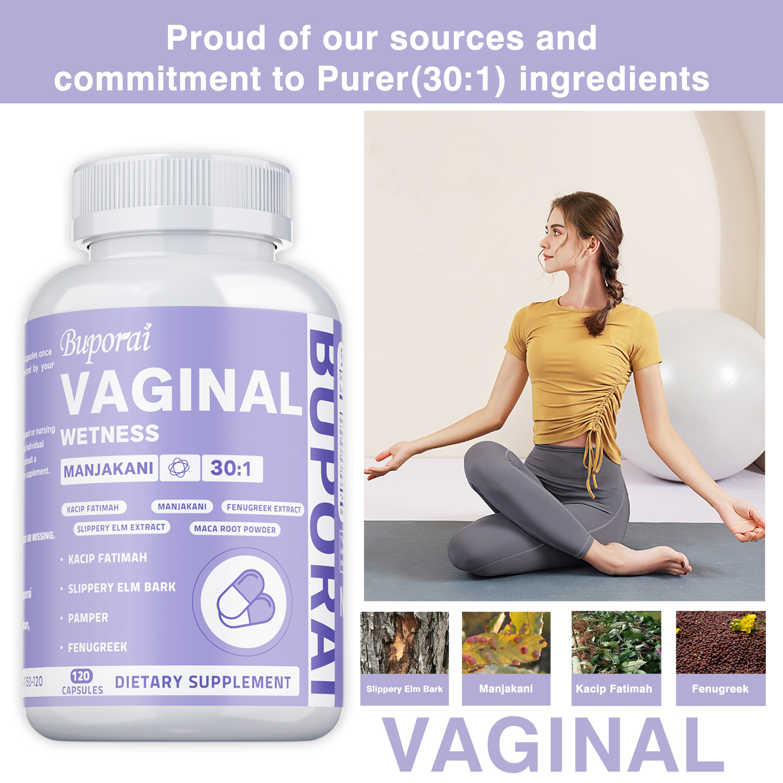 Vaginal Wetness -Women’s Health,Hormone Balance,Support Healthy Vaginal Moisture