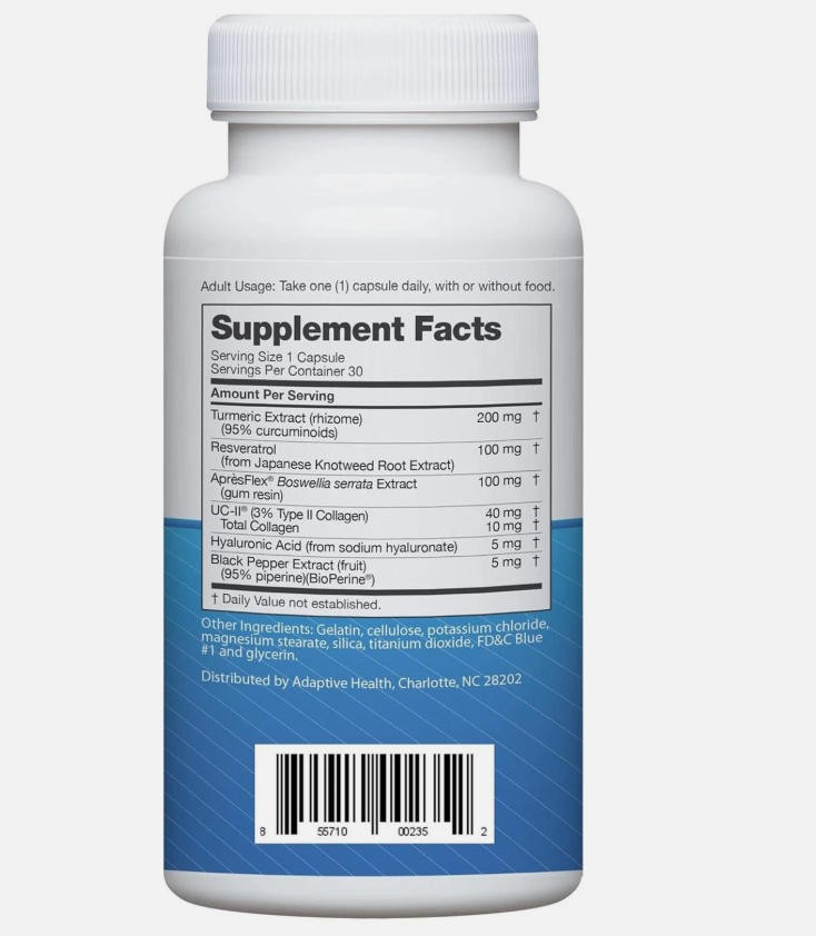 Pack of 3 30 Capsules Instaflex Advanced Formulated Doctor Joint Support