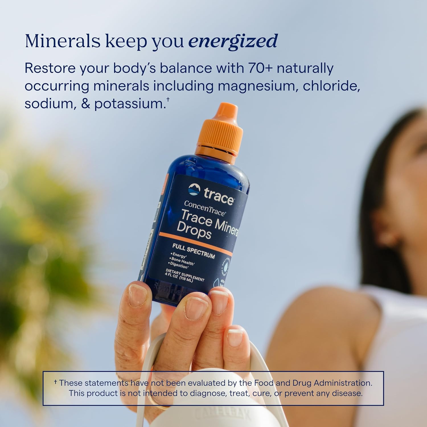 Concentrace Trace Mineral Drops | Supports Energy, Digestion, Bone Health & Hydr