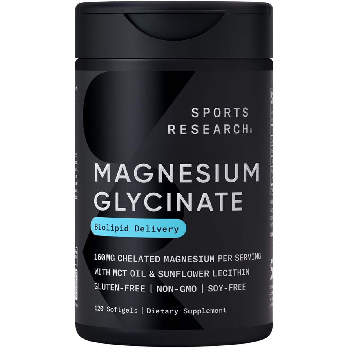 Magnesium Glycinate 160mg (120 softgels)