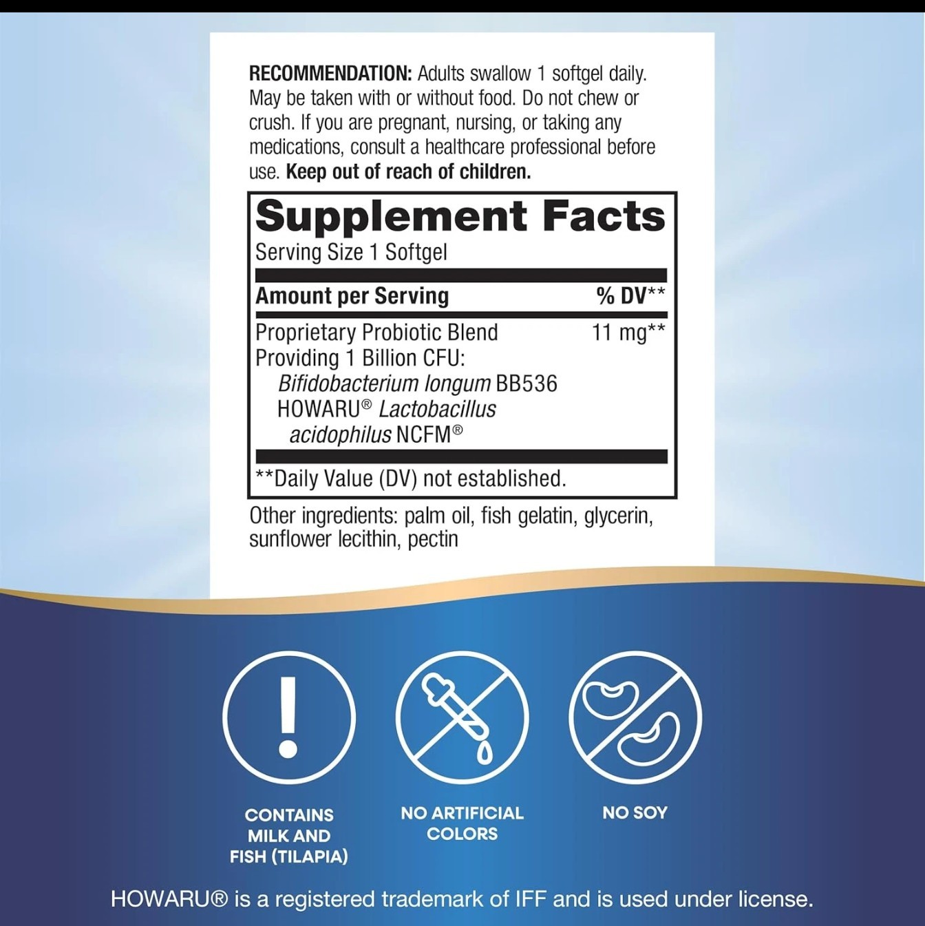 Nature’s Way Acidophilus Probiotic Pearls, Supports Digestive 90 Softgels SEALED
